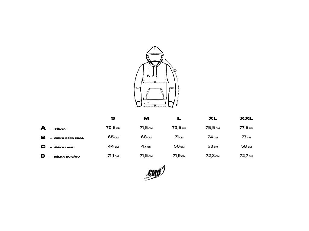JOSHUA - KODEX MIKINA - PREMIUM / WHITE