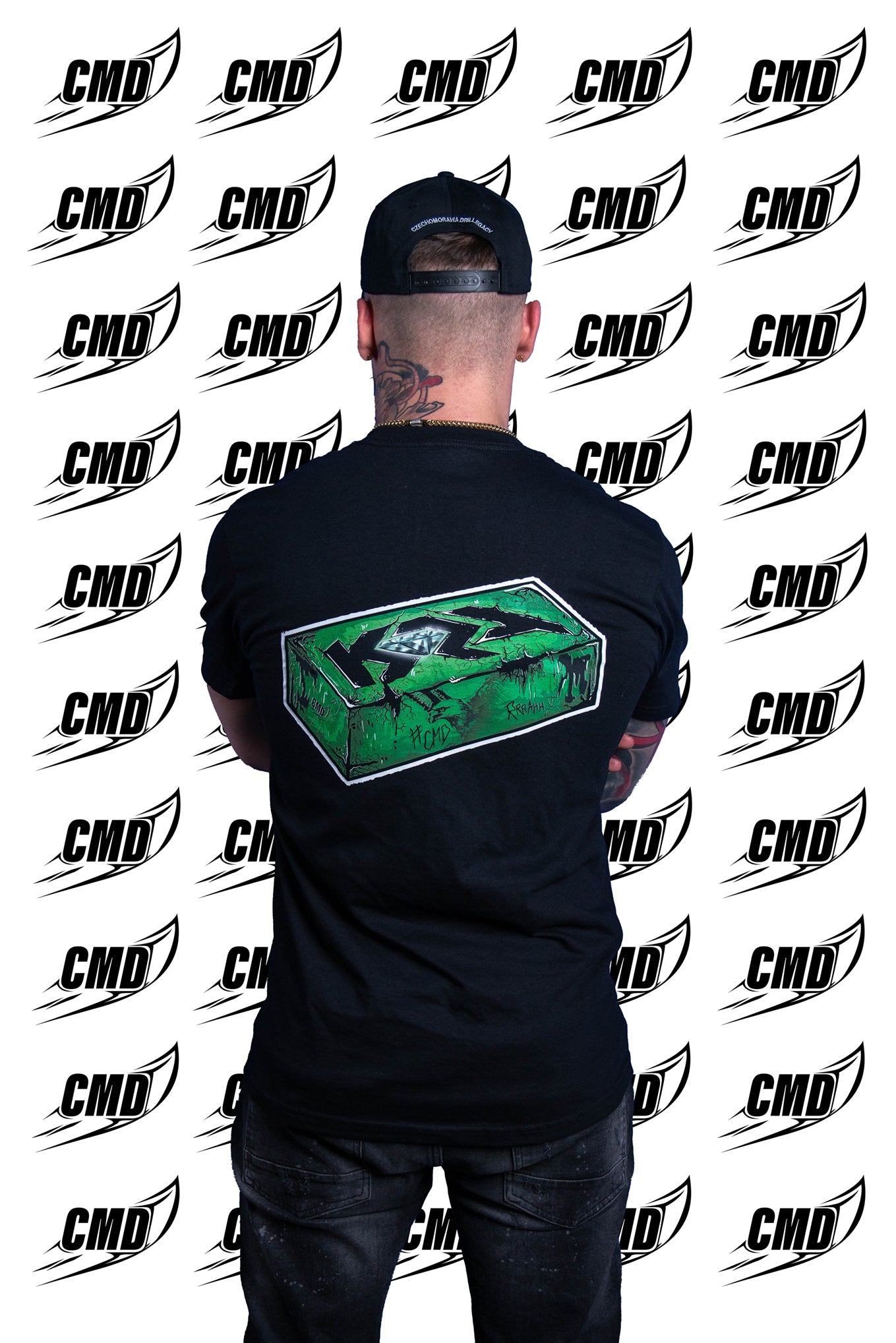 ERNE100 - KRA / TRIKO BLACK BACK