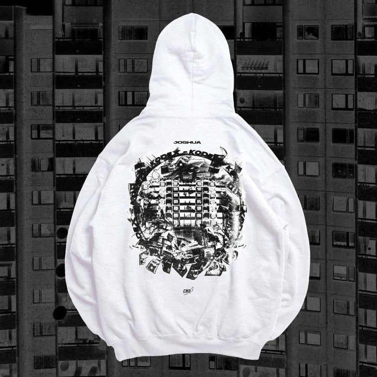 JOSHUA - KODEX MIKINA - PREMIUM / WHITE