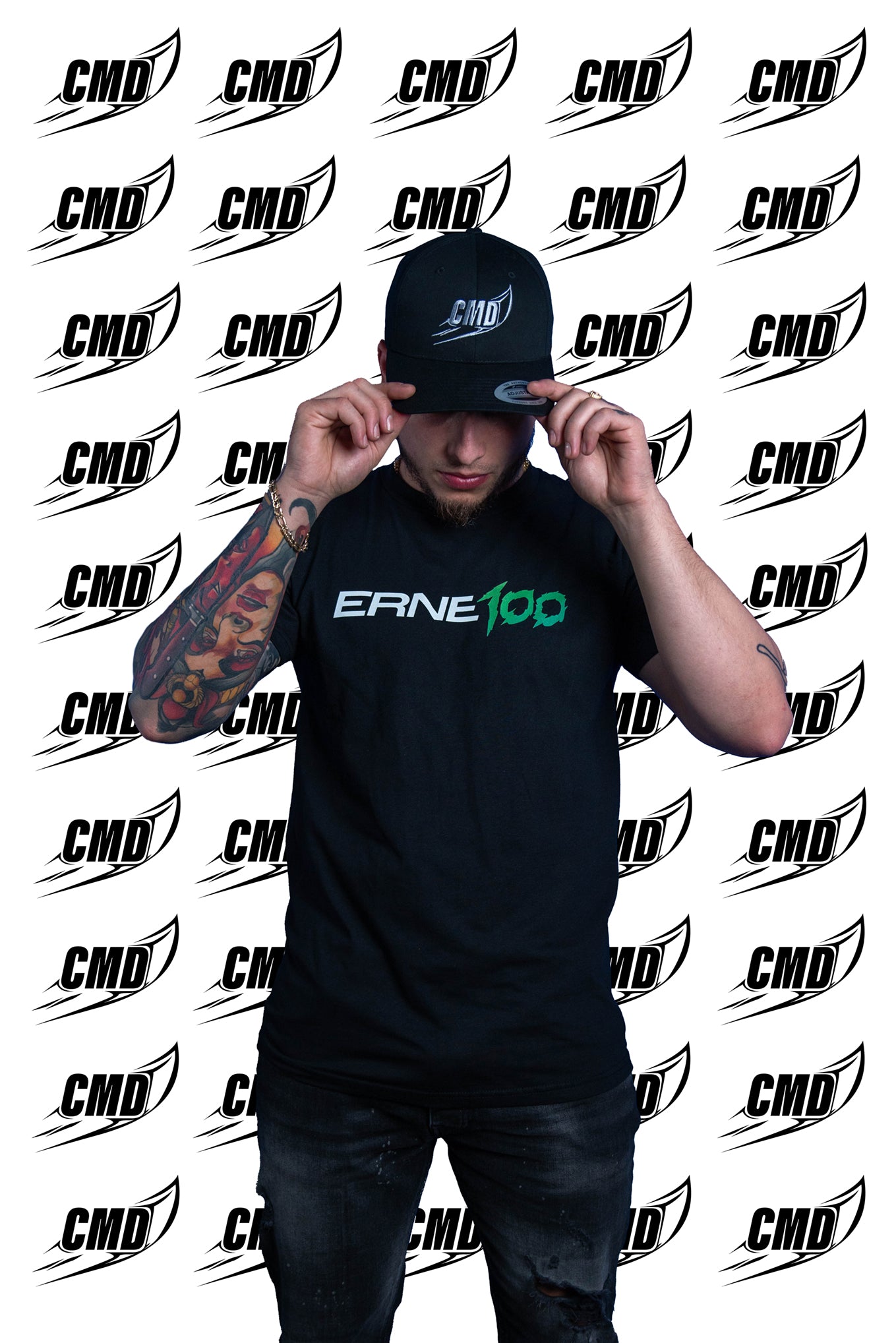 ERNE100 - KRA / TRIKO BLACK BACK